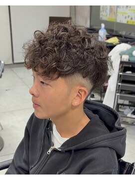 にしはら 美容室 望月指名限定【スペインカール】