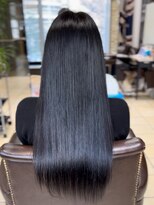 アンククロス 表参道(ANKH CROSS)&nbsp;美髪縮毛矯正/ストレートロング/黒髪ロング