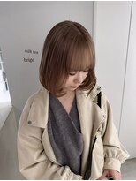 リンドトウキョウ(LINDO TOKYO)&nbsp;ミルクティーベージュ♪