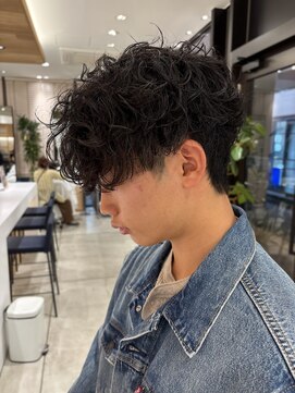 ステアケース 武蔵小杉店(stair:case) パーマ初心者にオススメ！テテ風シャドウパーマ