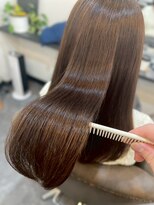 ベルポール(Bell port) 着物ヘア/大人ガーリー/ダークアッシュ/似合わせカット/芦屋駅