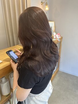 キュー(CEU) 韓国風レイヤー/髪質改善/縮毛矯正