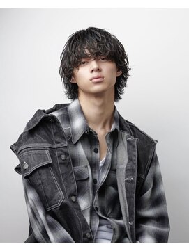 アストラ(ASTRA) MEN’S HAIR/波巻きツイストスパイラル/リバースセンターパート