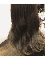 グレージュグラデーション　担当中嶋【十条　美容室　リコモ】