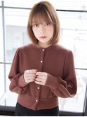 アンジュヘアー大人かわいい軽めボブ