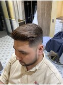 フェードカット　パートスタイル<理容室> <男性専門>