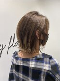 簡単スタイル!外ハネボブ☆【大和】