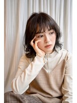 マグノリア オモテサンドウ(MAGNOLiA Omotesando)&nbsp;伸ばしかけの方にオススメ！ニュアンスミディ・・・HINATA