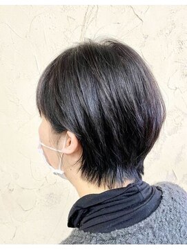 ノイ(neu) ツヤサラくびれショート【静岡/髪質改善/デザインカラー】