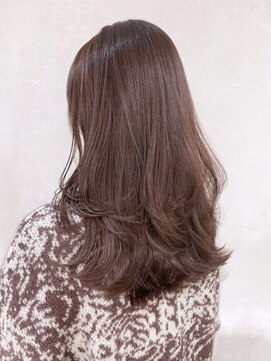 アイティーバイアルバム 下北沢店(IT by ALBUM) ショコラブラウンレイヤー_ショコラベージュボブルフ_ba370441