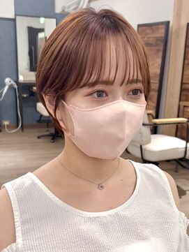 ルアン 上通り(ruen) 熊本 ショートカット 大人ショート ruen 上通り 右田莉奈