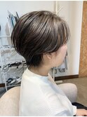 シルエット◎ショートボブ