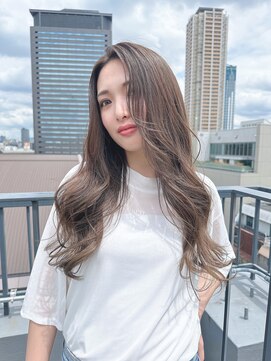 ルービック バランス 天王寺(Rubik's×Balance) イルミナ×ブリーチなしWカラー/ヌーディーカラー