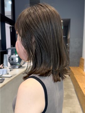 アイティーバイアルバム 下北沢店(IT by ALBUM) オリーブミディ_マチルダボブピンクベージュ_ba460072