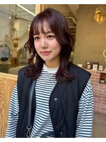 クペウエミュー(cope'u emu)&nbsp;wine red layer