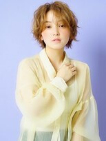 アグ ヘアー レイア ITOKU新国道店(Agu hair Leia)&nbsp;《Agu hair》シルキーベージュ×エアリーショート