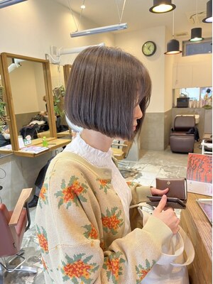 【カット初回￥4860】”35歳からのショートカット”で新しい私に♪毎朝のスタイリングも楽になる☆