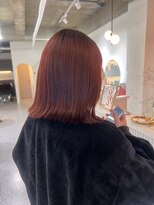 シエル 一社(cher)&nbsp;春のレッドブラウンカラー