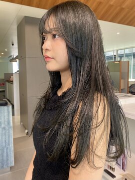 ローレンアオ(LOREN AO) 魅力倍増しカール/レイヤーロング/オリーブグレージュ/艶髪