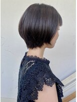 モリオ フロム ロンドン 成増店 【morio成増/一戸】大人かわいい黒髪くびれショートボブ