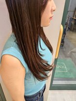 ヘアサロン ナノ(hair salon nano)&nbsp;柔らかなブラウンカラー