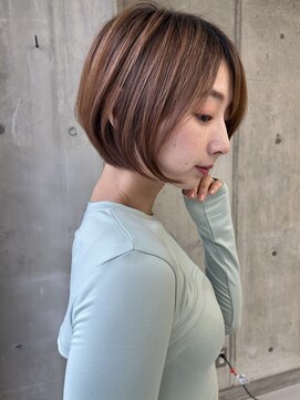 ロンドブルーム 天神大名店(Lond Bloom) 長さのある大人美人ショート/ショートカット/ショートヘア/福岡