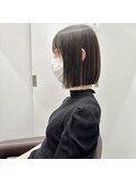 透明感カラーでこけしにならない