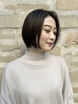 ビュートリアム265(BEAUTRIUM 265) ミニボブ グラボブ ぱつっと　黒髪　暗髪　髪質改善 ボブヘア