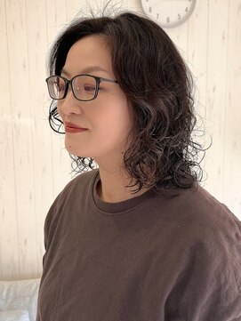 マルキーズ(marquise) くるくるパーマスタイル【安佐南区】