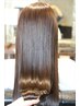 【梅雨に備えて～♪】カット+TOKIO DESIGN縮毛矯正（スパ7分&TR付）￥15400