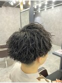 超人気！刈り上げソフトツイストパーママッシュ！セットが楽！