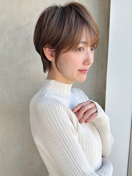 アフロート ルヴア(AFLOAT RUVUA) 似合わせ ショート ボブ 30代 40代 小顔 新宿 ひし形 前上がり