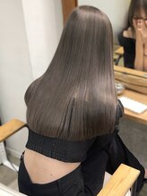 《長く楽しめるカラー★》退色後も褒められるカラーに♪【ブリーチ/ダブルカラー/梅田】