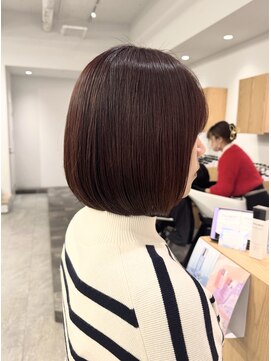 オレンジ梅田店(ORANGE) 大人ボブ/レッドブラウン/20代30代40代【ミナ】