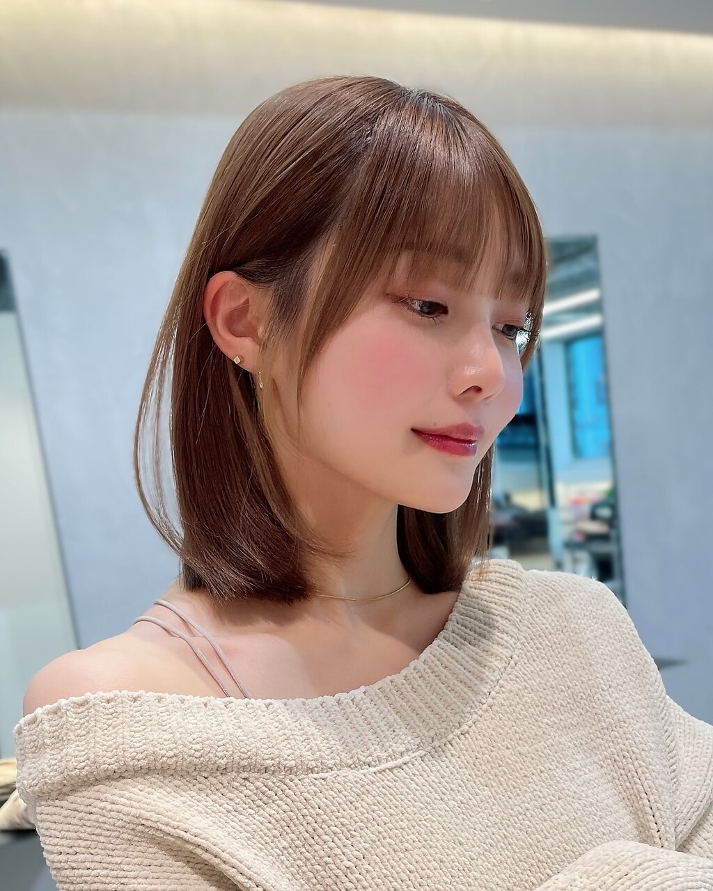 オレンジブラウン♡♡ ご予約はdm又はminimoからお待ちしてます
