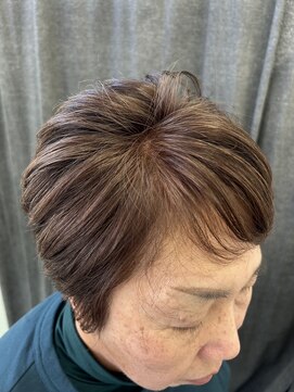 サンひまわり 高来店 手櫛で整うショートスタイル