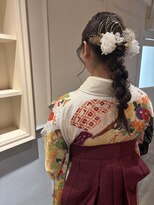 フレーム へアアンドトリートメント 天王寺北口店(FRAME)&nbsp;#あみおろし#和装ヘア