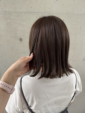 アチーブ ヘア デザイン(achieve hair design) #切りっぱなしボブ