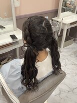 アリエス 渋谷駅西口店(Aries)&nbsp;髪の毛リボンツイン