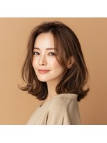 アンサ 伏見桃山店(ANSA)&nbsp;大人女性のための柔らかミディアムレイヤー