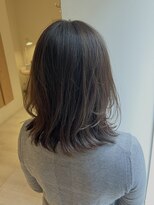 ルームキタハマ(room kitahama)&nbsp;白髪ぼかしで透明感◎ミディアムレイヤー