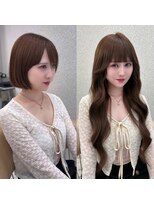 リリー(Lilley)&nbsp;【Kanami天神美容室】羽エクステ×韓国ヘア