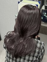 ルナス 福岡天神(LUNAS)&nbsp;[髪質改善 福岡大名]ワンカラーでできるワインレッド