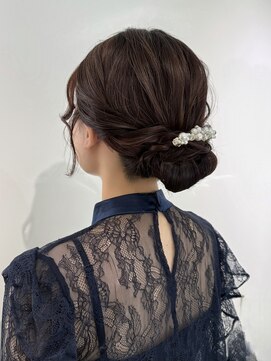 ミンクスオーバー(MINX OVER) 【ヘアセット】ふわふわ×シニヨン(東京駅)