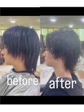 フェニックス(PHOENIX) 波巻きパーマ