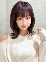 エイミーバイアフロートザガーデン 浦和店(amie by afloat the garden) ひし形レイヤーボブ/くびれレイヤーボブ/フレンチバング【浦和】