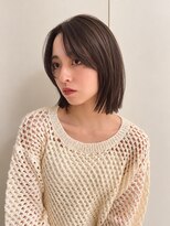 キャンバス バイ ネオリーブ 横浜西口(Canvas by neo.)&nbsp;切りっぱなしボブ　ミディアムレイヤー