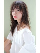 ヘアーアンドメイク シーク 吉祥寺(HAIR&MAKE SeeK)&nbsp;『無造作YOU風』ほつれウェーブ×アディクシーグレーパール