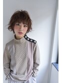 とろみ2wayショートクセ毛風フレンチレディ