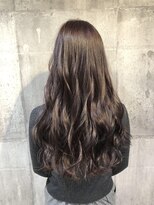 モードケイズ 西宮(MODE K's) バイオレットグレー/斜めバング/アシンメトリー/伸ばしかけ